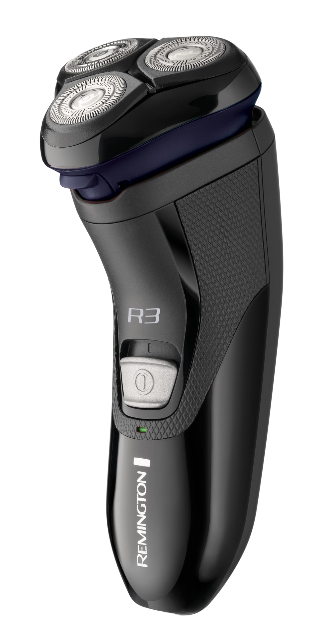 Remington Rasoir Électrique [Rasage à Sec] R3 (Utilisation sur Secteur, Têtes Rotatives 360°, Tondeuse Précision Rétractable Comforttrim + Guide Coupe de Barbe de 3 Jours, Ergonomique) Tondeuse R3002