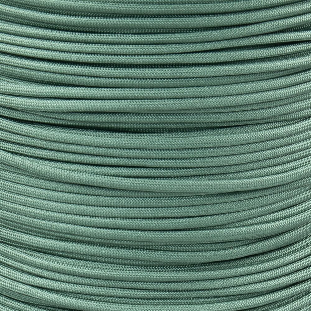 Paracord Planet Solid Color 550lb Paracord – 7 Strand Type III Nylon Cord for Indoor and Outdoor Tasks – Sage Green (10 ft)