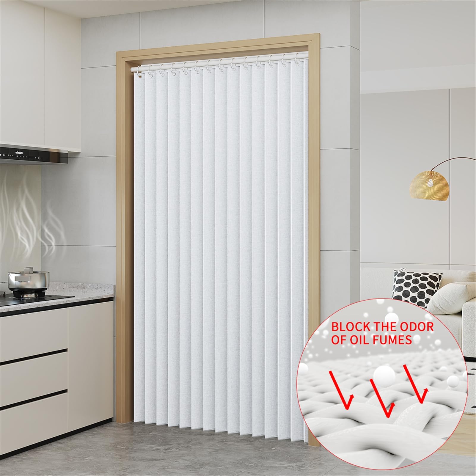 Tenda oscurante magnetica isolante termica, impermeabile, design pieghevole con occhielli, per soggiorno e camera da letto, 150 x 240 cm, grigia, efficiente dal punto di vista energetico, resistente