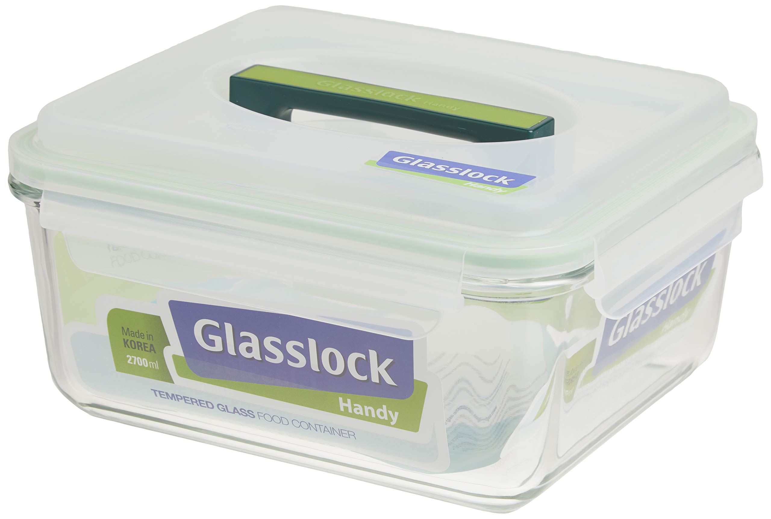 Glasslock 11.4-Cup Rectangle Handy Container