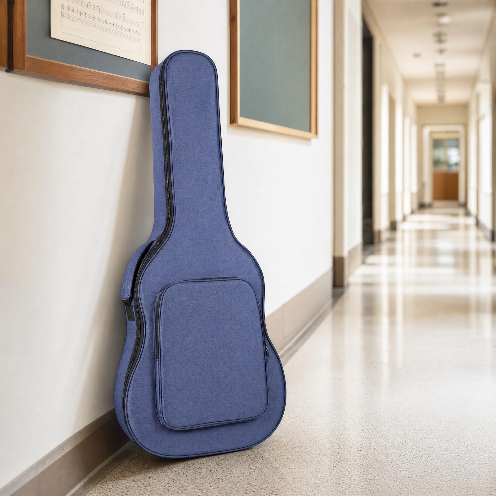 predolo Funda Guitarra con Bolsillo Frontal Resisn Al Agua Ajustable para Almacenamiento