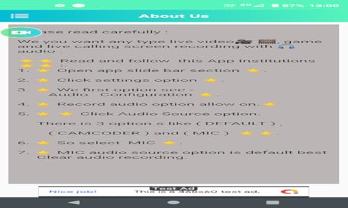 Screen Recorder : best Screen Recorder with audio