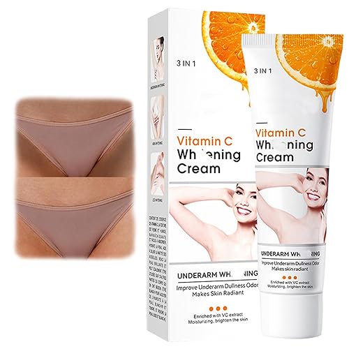 Crema aclaradora interior de muslos removedor de axilas oscuras removedor de manchas oscuras para zona de bikini muslos interiores glúteos área