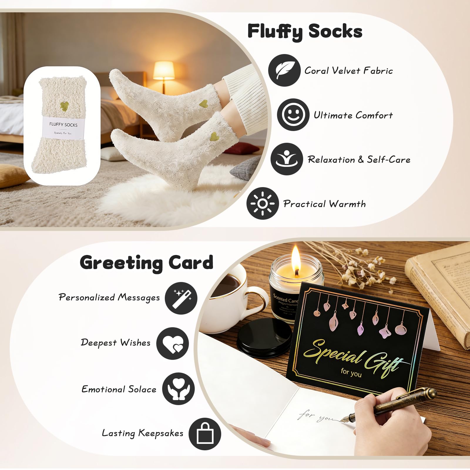 Coffret Cadeau Femme, Cadeau Femme Anniversaire Original Maman Soeur Collegue Maitresse Mari Épouse Petit Ami Personnalisé Coffrets Cadeau Noël Saint-Valentin Cadeaux pour la Fête des Mères