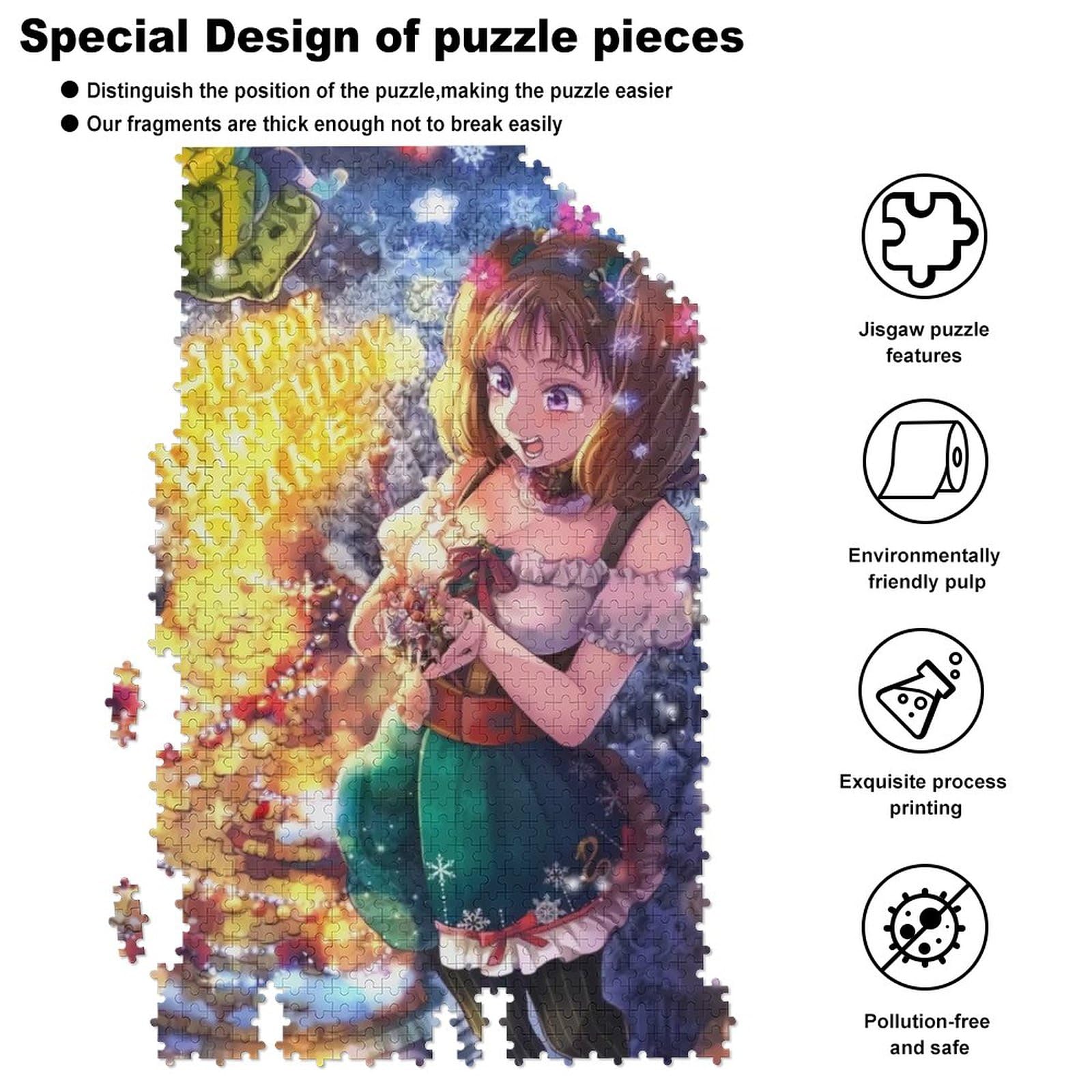 Amazon.co.jp: アートパネル ジグソーパズル 1000 PCS 七つの大罪