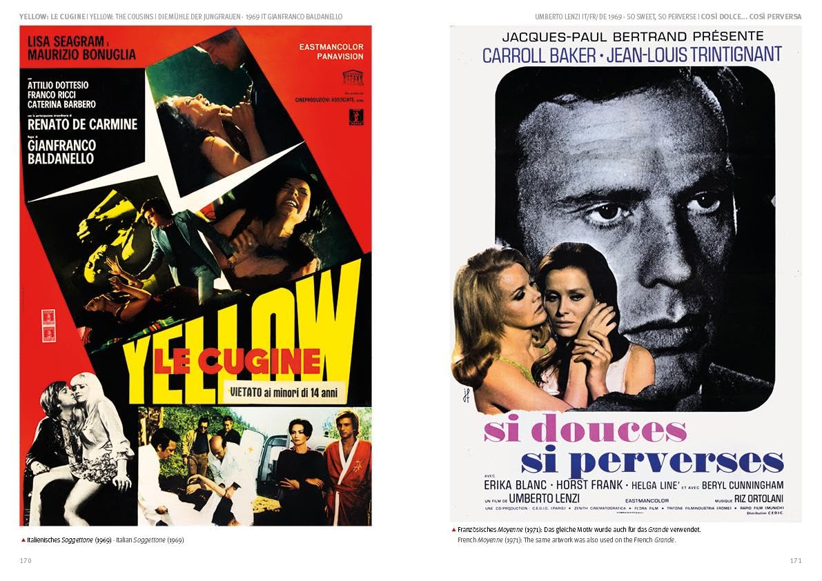 GIALLO MOVIE POSTERS Volume 1: 1961 - 1969