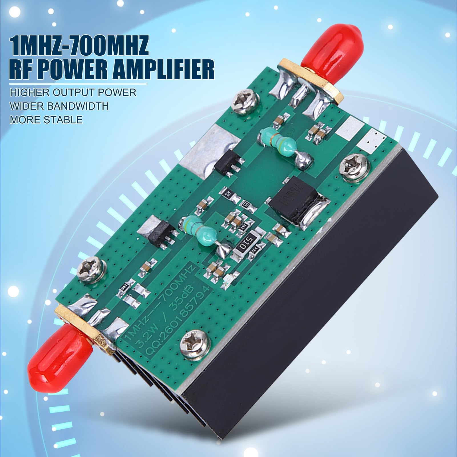 Amplificateur RF 3W Large Bande - Pour Radio FM, émetteurs Et Jouets Télécommandés - 5