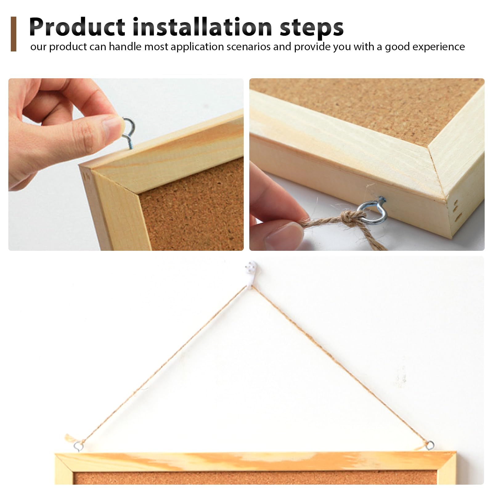 Korkwand Pinnwand Klein: PRITOK 2 Stück 30 * 40 cm Pinnwand Kork, Pinwand mit Holzrahmen, Memoboard Korkwand Auf beiden Seiten Erhältlich für Küche und Büro, Schule, Haus und Kinderzimmer
