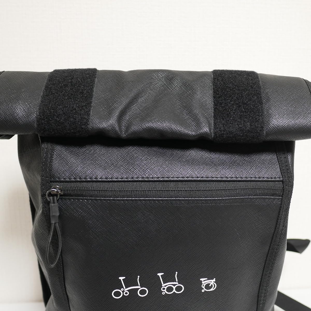 Amazon.co.jp: 「BBL1」 BROMPTON用 フロントバッグ 巻き巻きリュック 
