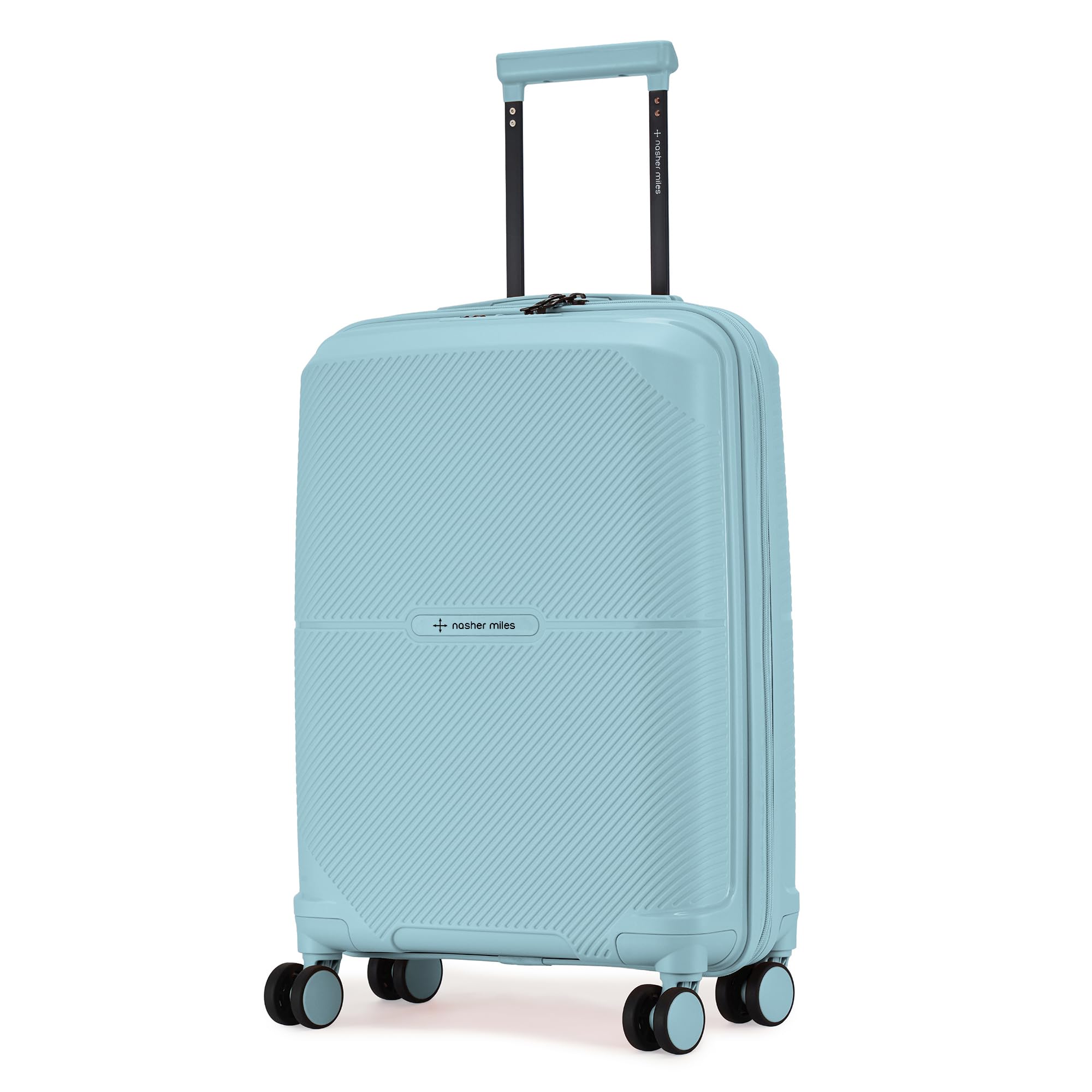 Hawaii TSA Lock and Anti-Theft Hard-Sided Spinner Polypropylene Cabin Luggage Pastel Green 20 inch |55cm Trolley Bag | Suitcase