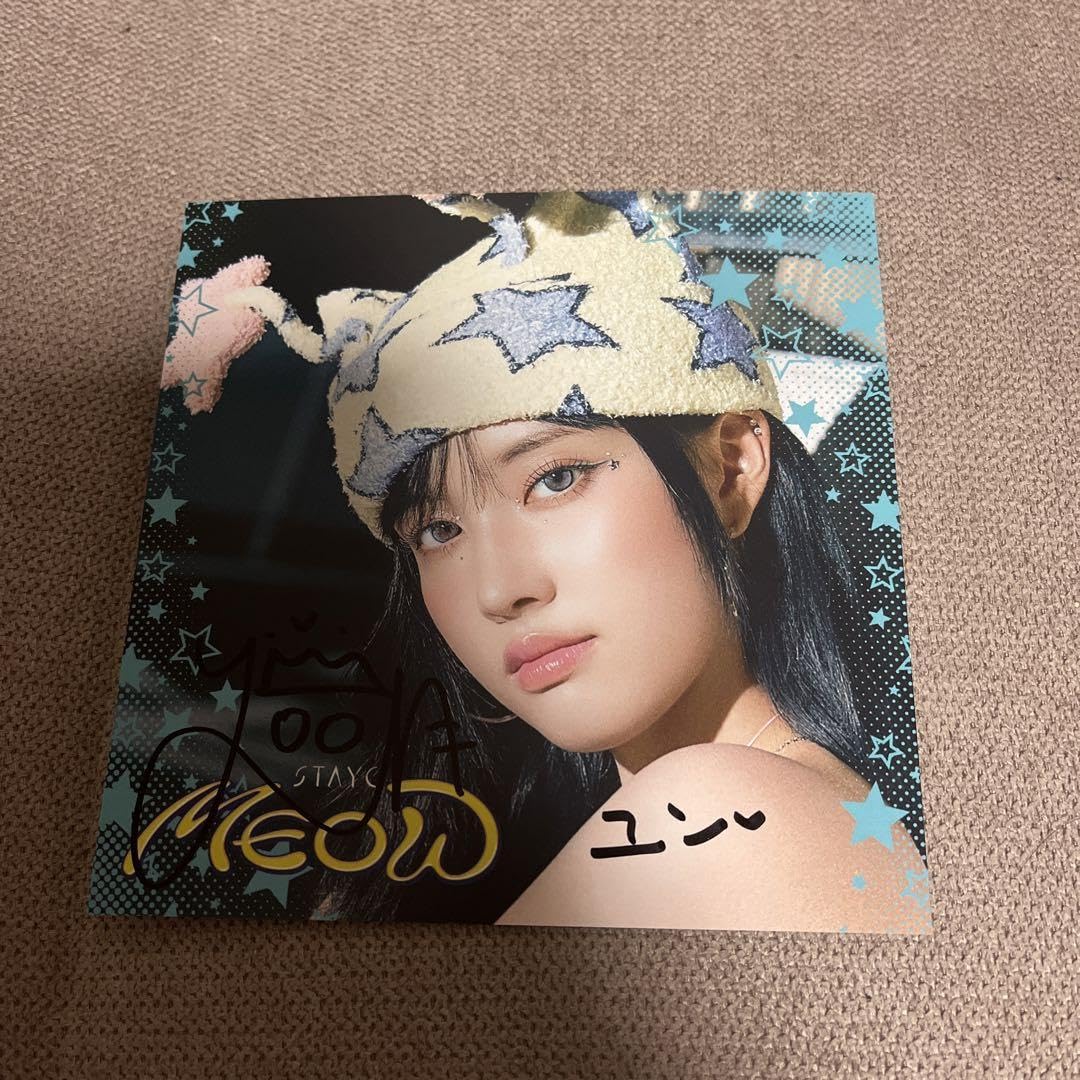 stayc MEOW 直筆　サイン　入り　チェキ　シウン stayc MEOW 直筆 サイン 入り チェキ シウン stayc MEOW 直筆