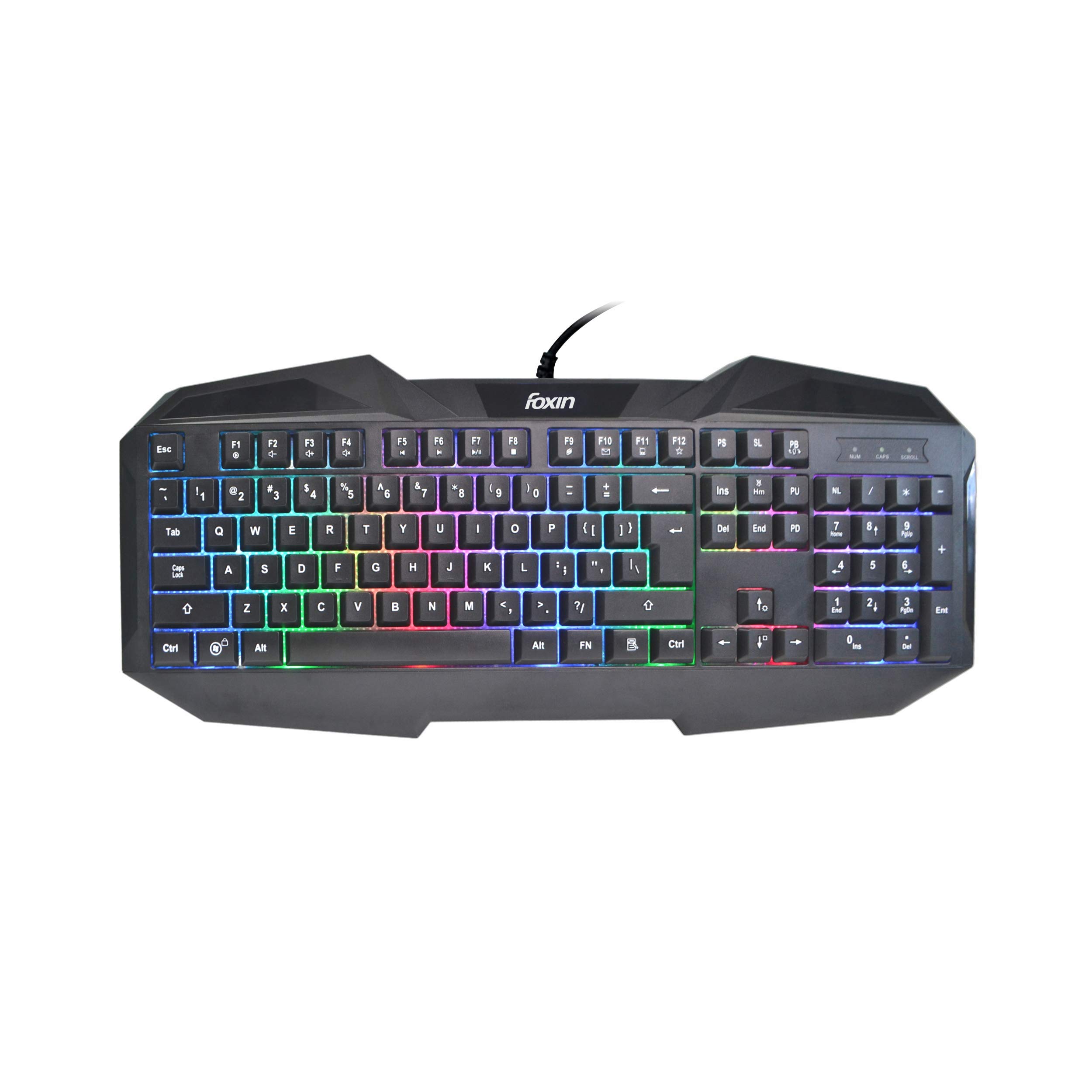 Foxin FGK-902 RGB Backlit Gaming Keyboard (Black) (B07VN9BNLV) Amazon Price History, Amazon Price Tracker
