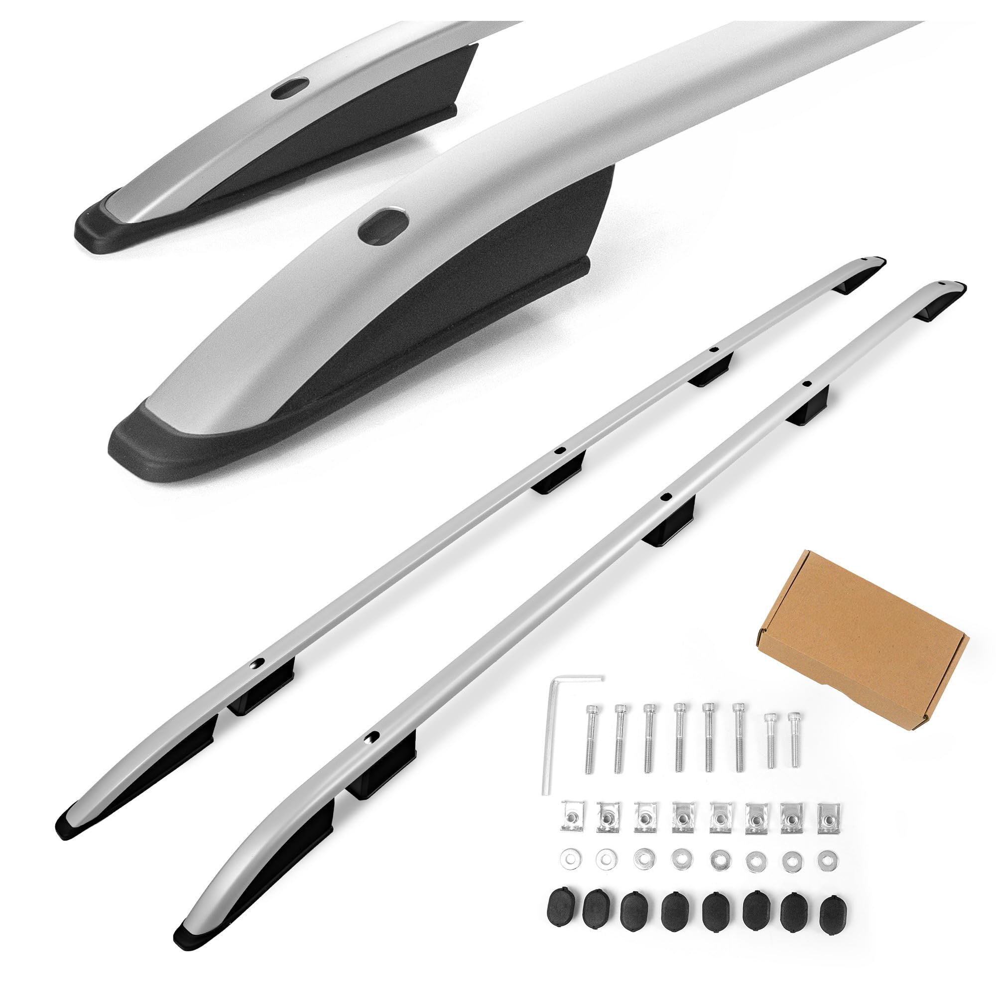 CHROMEMASTER | Barras Portaequipajes, Rieles de Techo Compatible con Citroen Spacetourer L3 XL Largo 2016+; Se Utilizan para el Montaje de Portaequipajes de Techo, Cajas de Techo o Portabicicletas