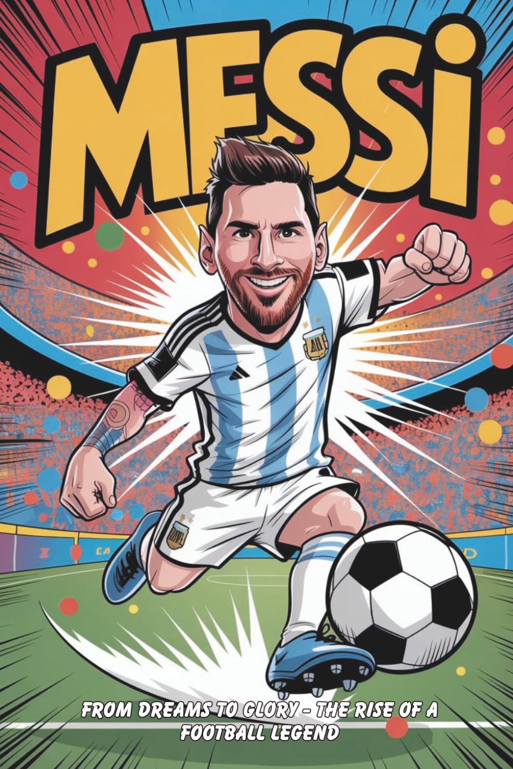 Messi: From Dreams to Glory - The Rise of a Football Legend: Inspirational Story, A Journey of Passion, Perseverance, and World Cup Triumph