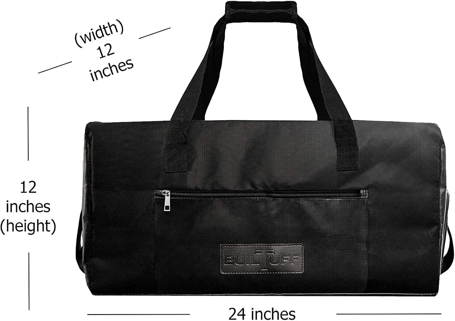 Super Sale 🛒 Fireproof Duffle Bag, Extra Large Fireproof Bag for Valuables, Fireproof Safe Storage Bag (Black)
