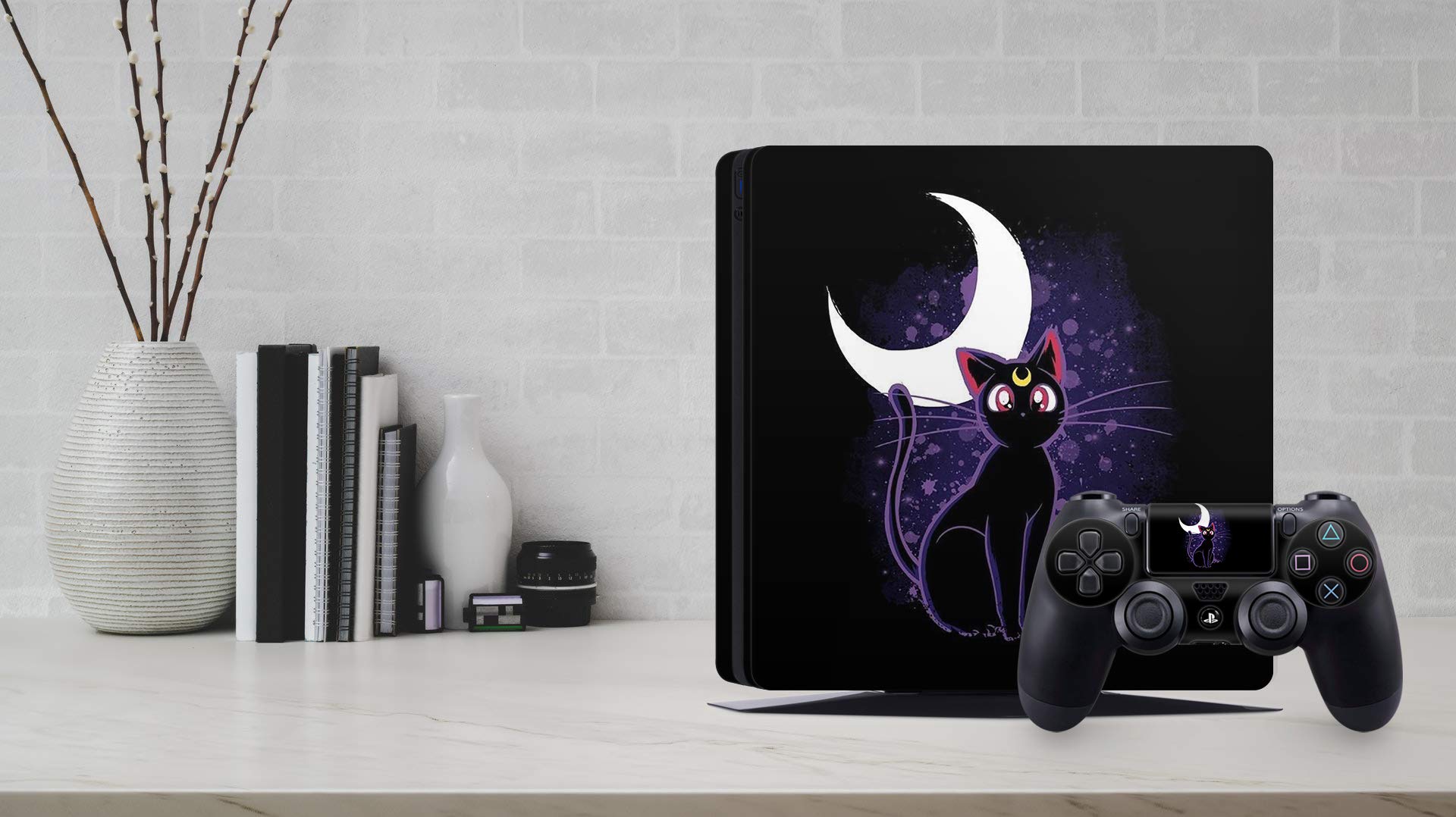 GNG PS5 Disk Console StormTrooper Skin Decal Vinal Sticker + 2 Controller Skins Set