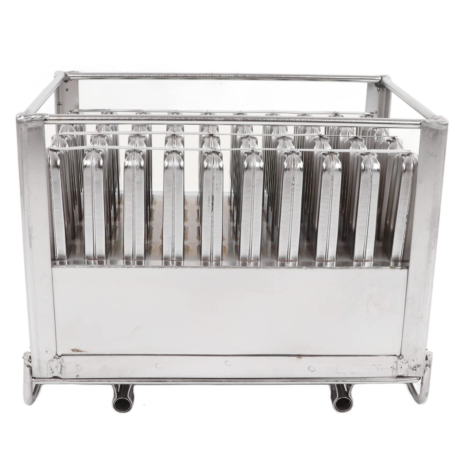 KIMISS Molde de Helado de Acero Inoxidable de Servicio pesado: Fabricante de Barras de Hielo de Bricolaje Segura y Confiable para Helados por Lotes - 304 Material de Grado Alimenticio