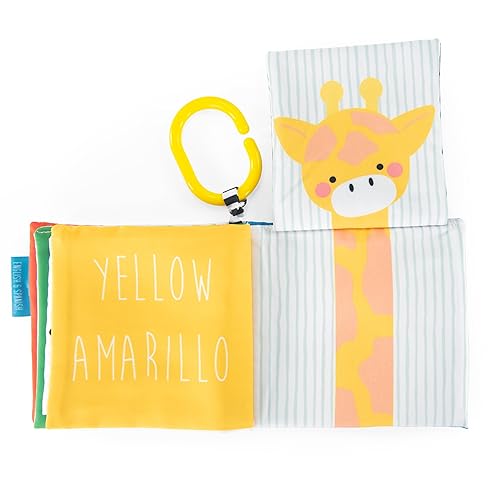 Miniatura 9 de Sassy Paneles de actividad sensorial suaves reversibles, 4 unidades, a partir de 0 años