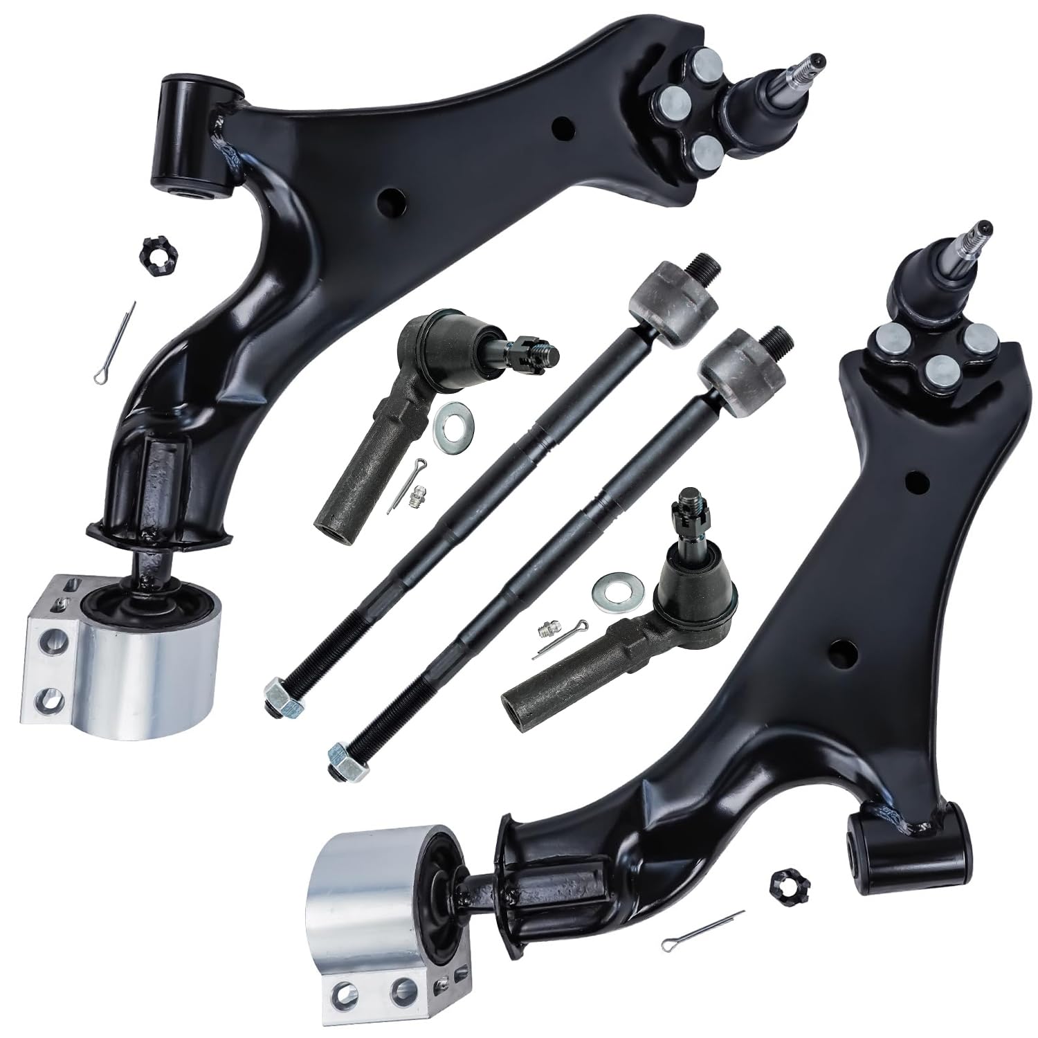 Detroit Axle - 2.4L Front End Control Arms Kit for 10-17 Chevy Equinox