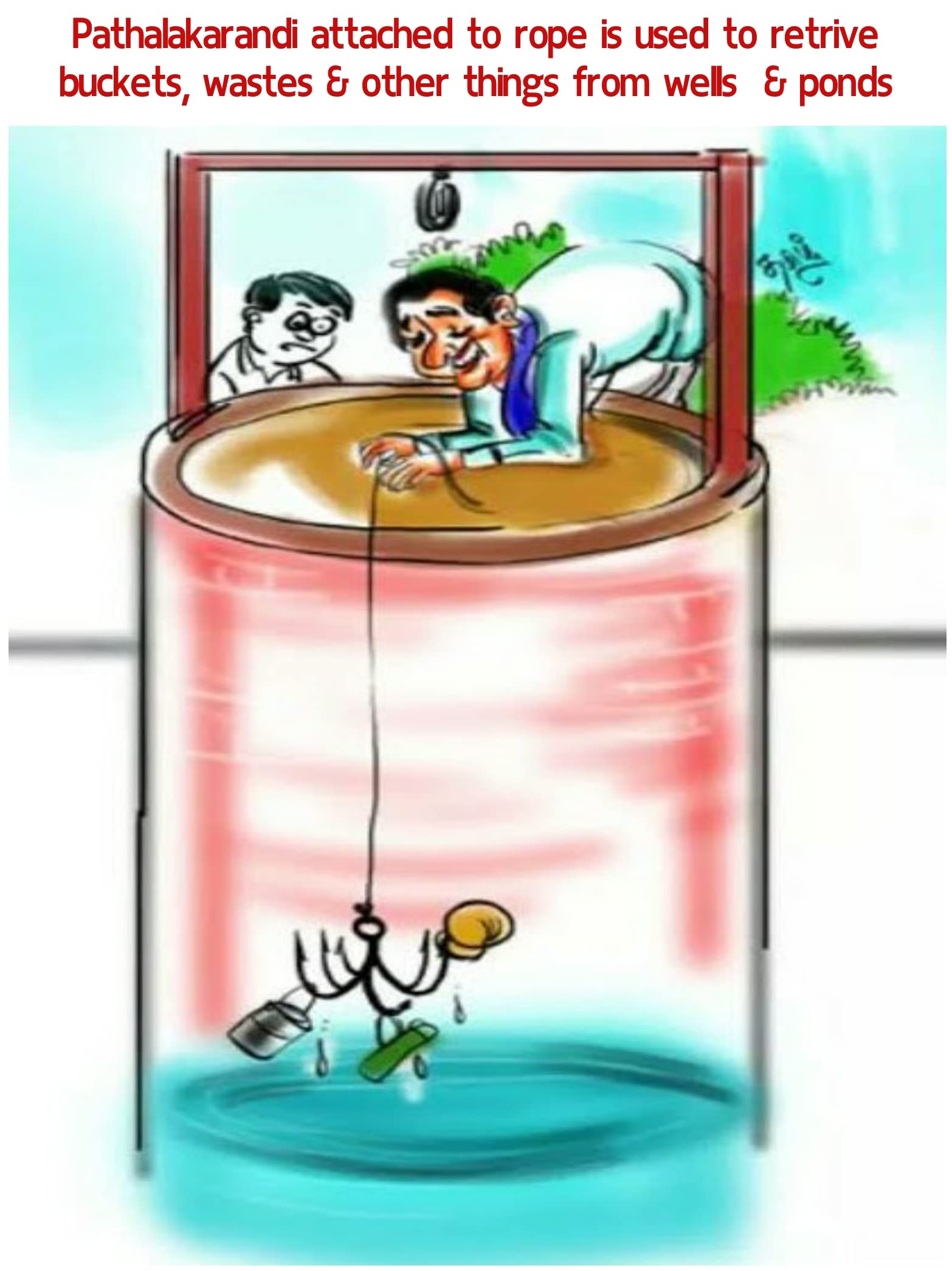 Pathalakarandi - Retrieve Lost Items from Wells & Ponds -4 Pathalakarandi - Retrieve Lost Items from Wells & Ponds -4