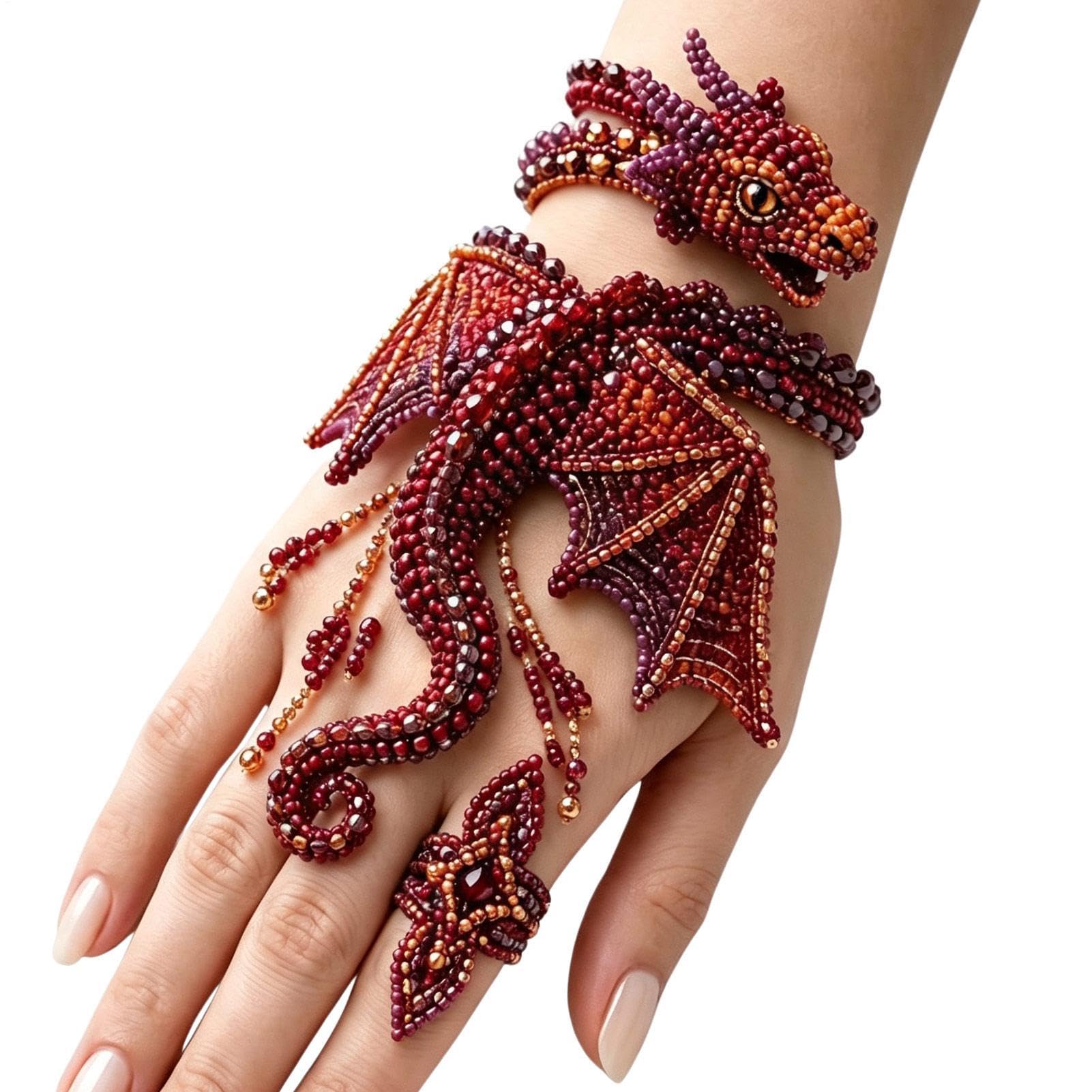 Perlen-Handarmband-Set, DIY-Schmuck, Perlenherstellung