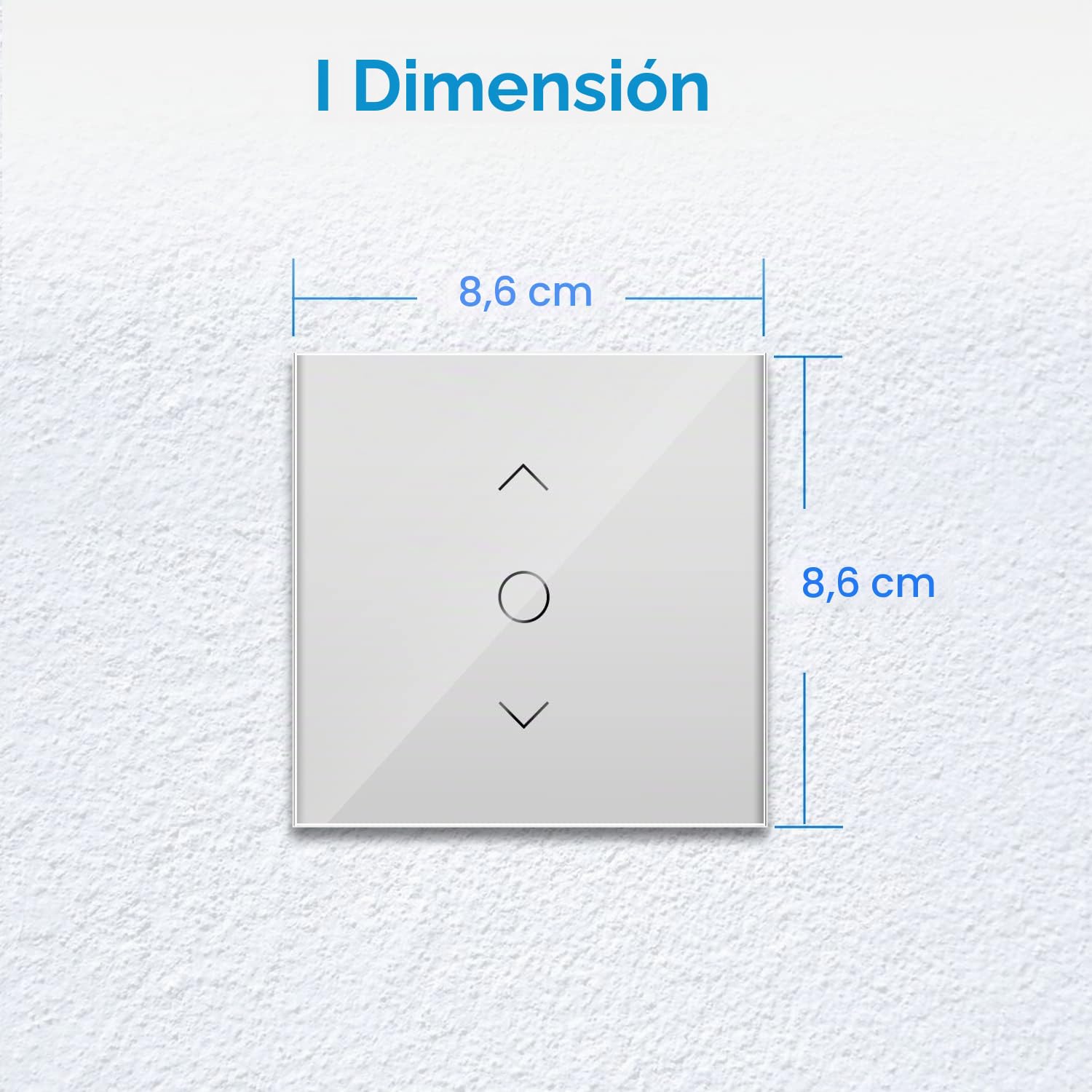 Meross Interruptor de Cortina Alexa, Interruptor de Persianas LED Inteligentes WiFi, Compatible con Alexa y Google Assistant, Control por Porcentaje, 2.4Ghz, Paquete de 2 (Necesita Cable Neutro)