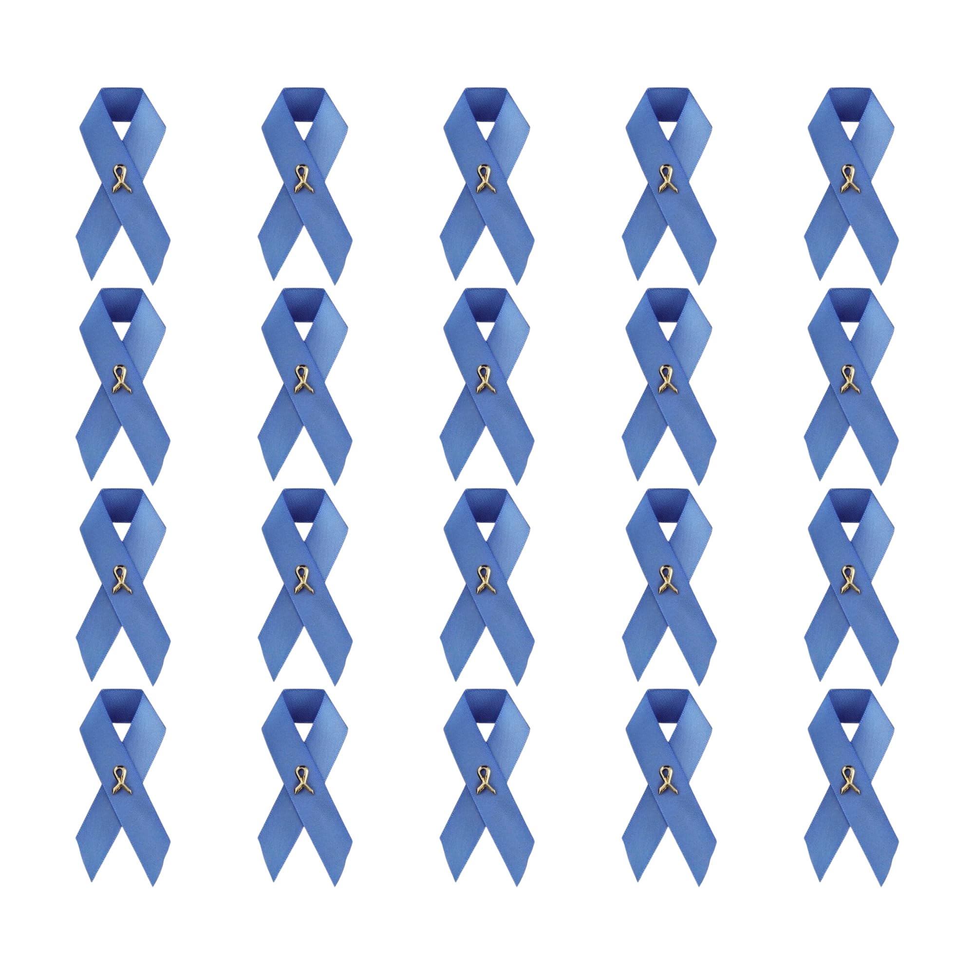 1/2/5/10/25/50/100pcs Satin Awareness Ribbon Pins (Pick your color), for Cancer &amp; Disease Awareness, Bulk Quantities for Fundraising, Events, Gift Giving