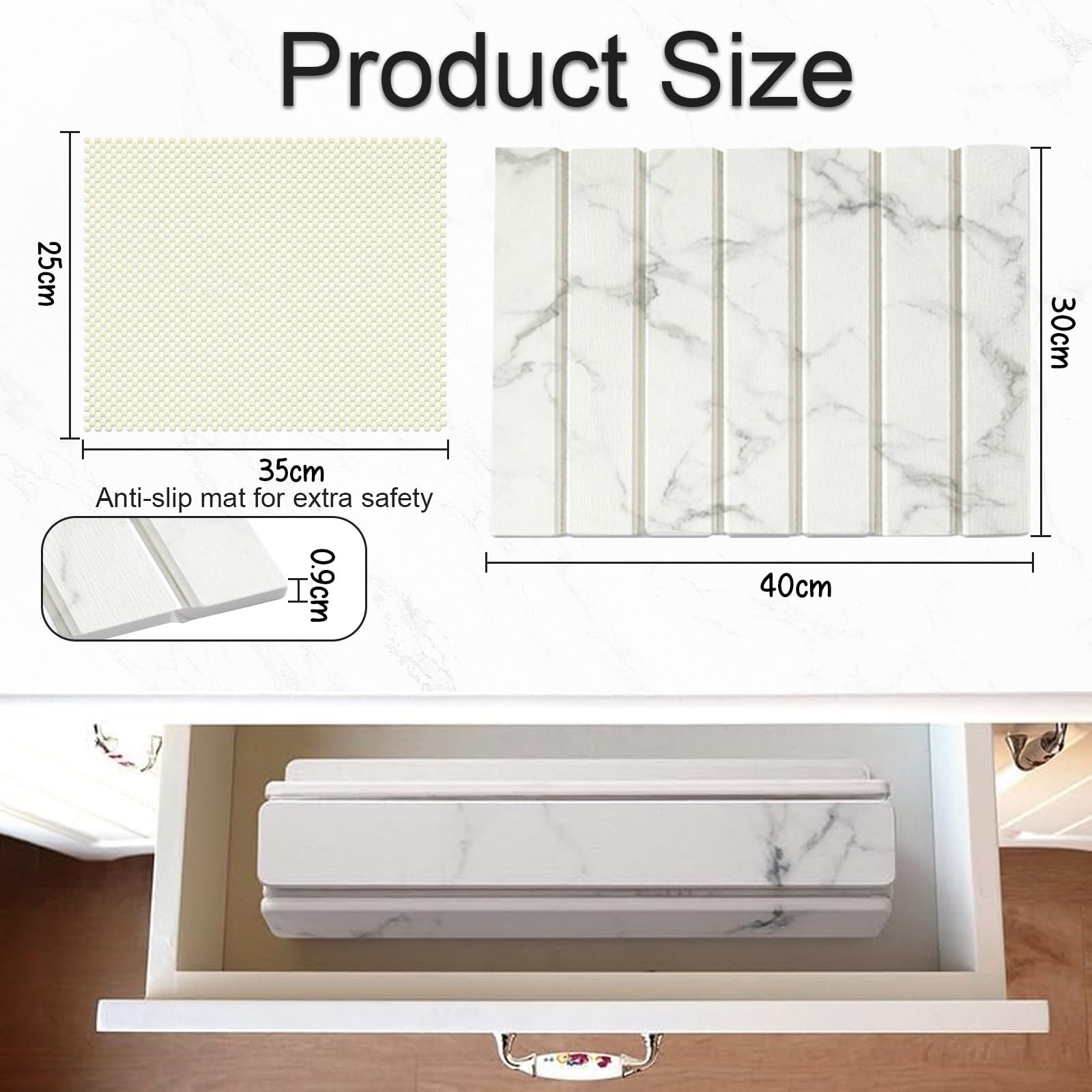 Tapis de séchage pour pierre, tapis de séchage absorbant en diatomite, tapis à séchage rapide pour comptoir de cuisine, tapis de séchage antidérapant pour évier, assiettes, tasses et ustensiles