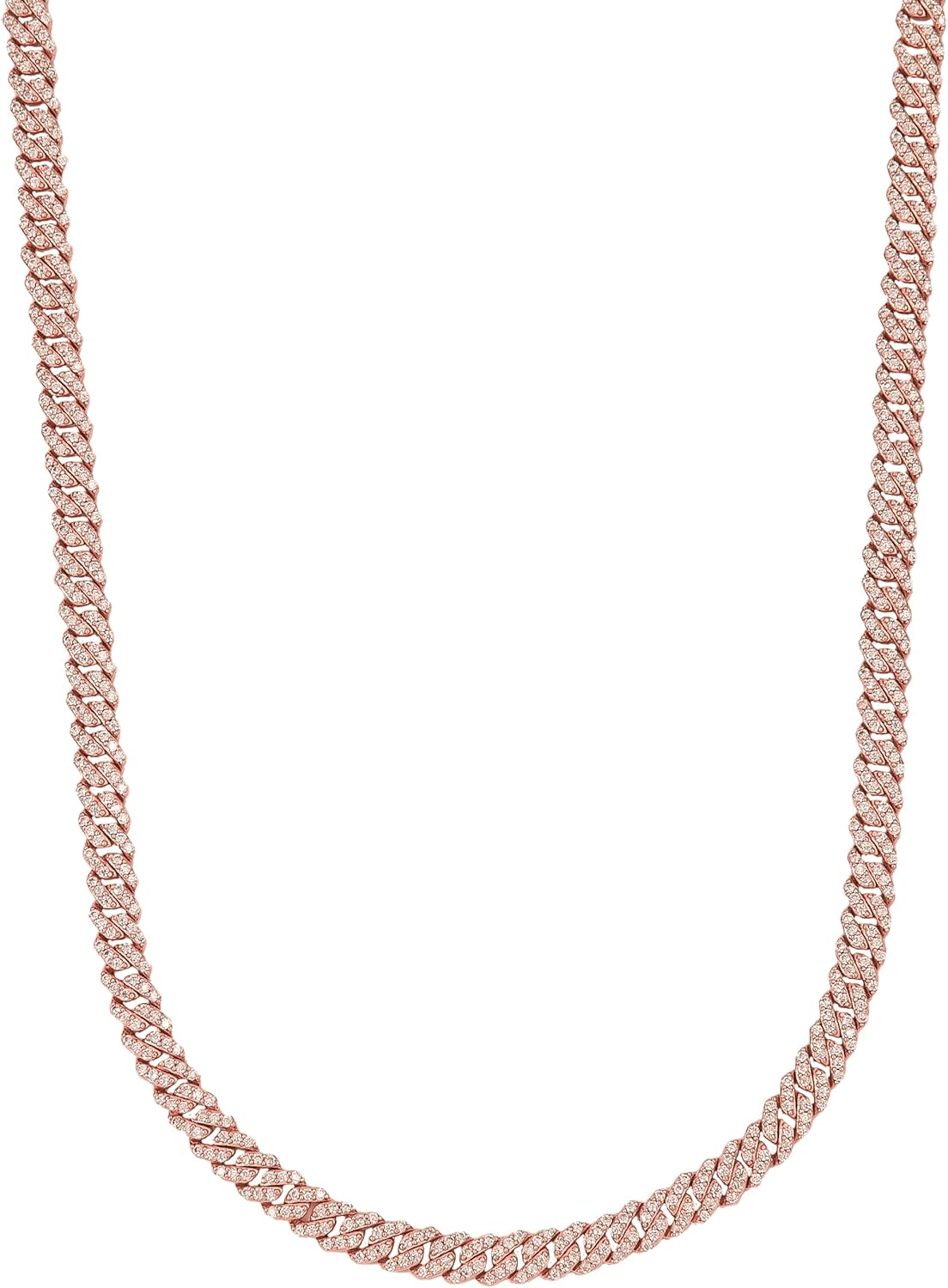 GLD Shop Diamond Prong Cuban Necklace