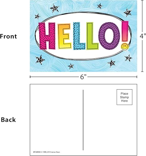 Miniatura 6 de Teacher Created Resources Brights 4Ever Hello Postales