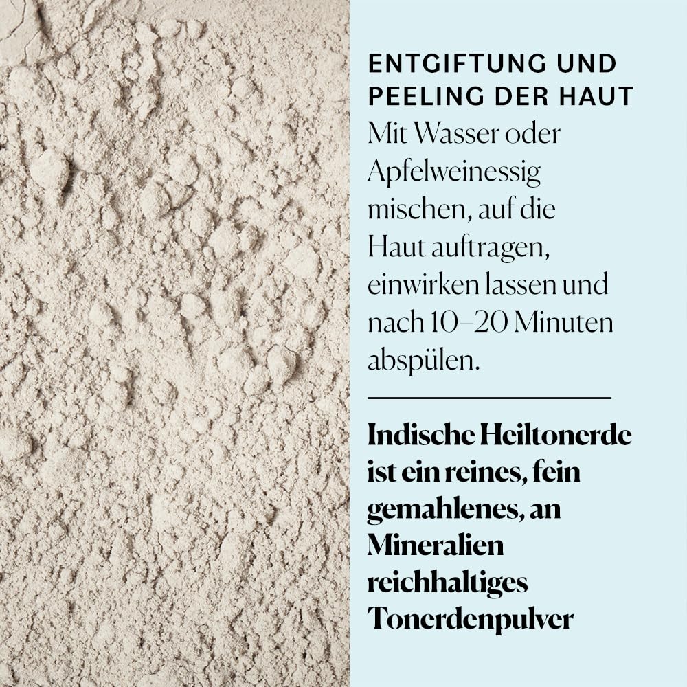 Sky Organics - Indische Heilerde, 454 g - entgiftendes Bentonit-Tonpulver - Peeling-Gesichtsmaske - Porenreiniger - Mischhaut und fettige Haut - natürlich, vegan - Hautpflege und Selbstpflege
