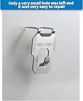 Vista 5 de LZC 20Pcs Claw Drywall Picture Hanger: Wall Hooks for Hanging Picture Mirror Photo Poster Kit - No Damage Heavy Duty Wall Hanger for Room Office