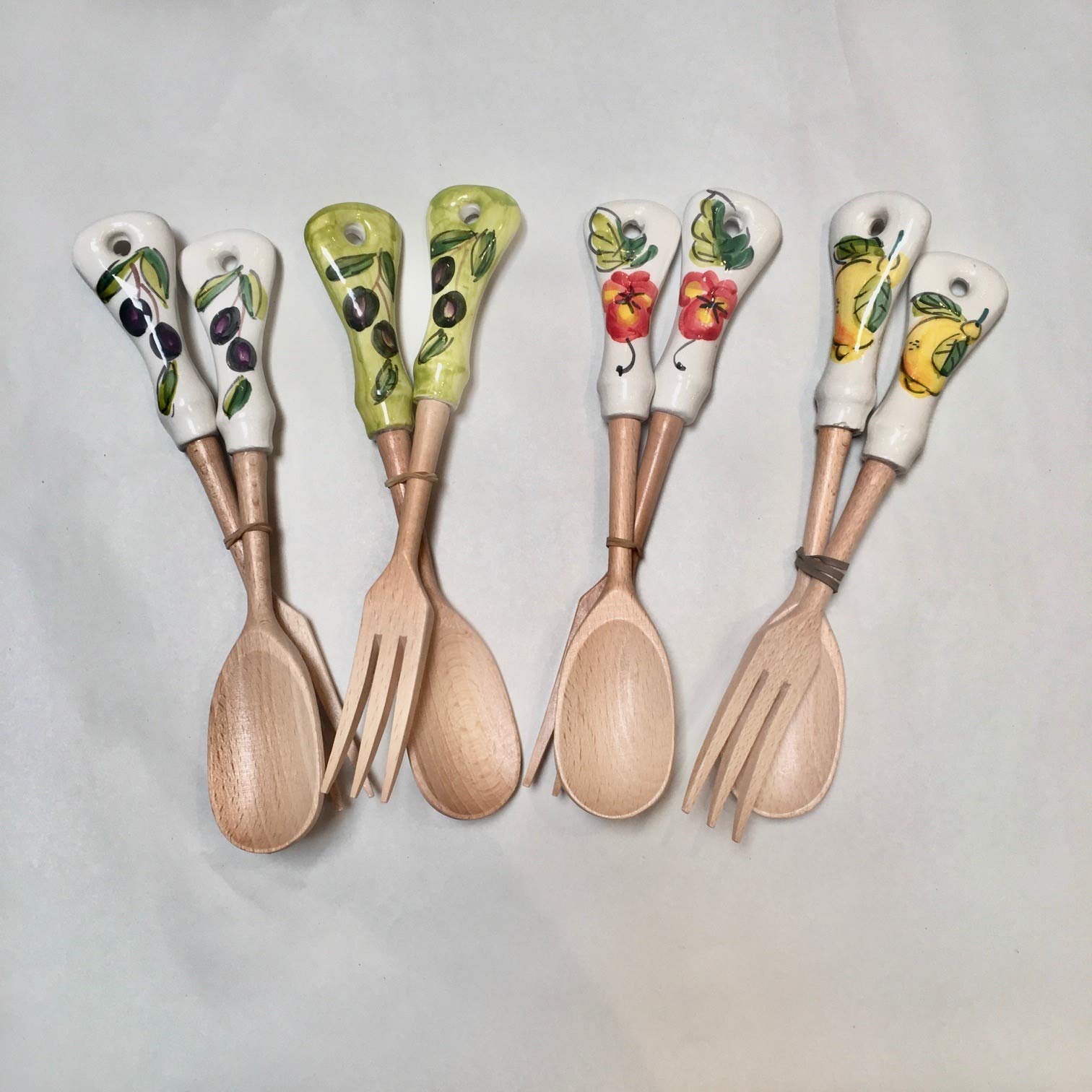 Amazon.com | Fruit or Veggie Salad Servers (Tomato): Salad Servers