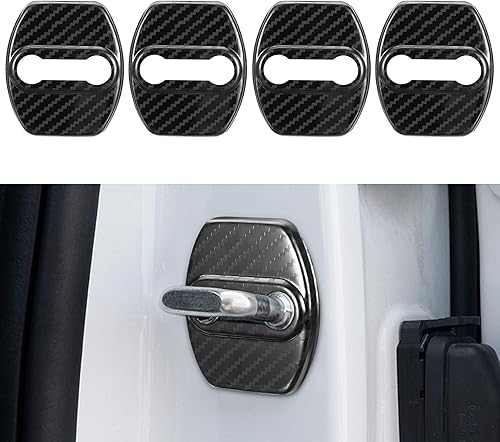 Miniatura 1 de TOMALL 4 pestillos de bloqueo de puerta de automóvil compatibles con Kia Stinger Sorento Soul GT-line GT2 GT1 Optima Forte K5 accesorios de acero