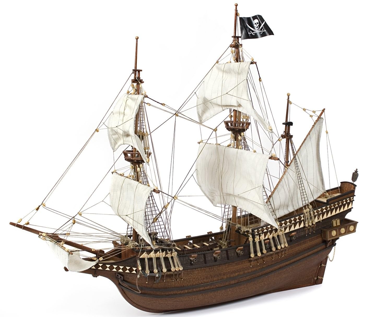 Occre BUCCANEER cod 12002 scale 1:100-assemblaggio necessario-kit di montaggio in legno