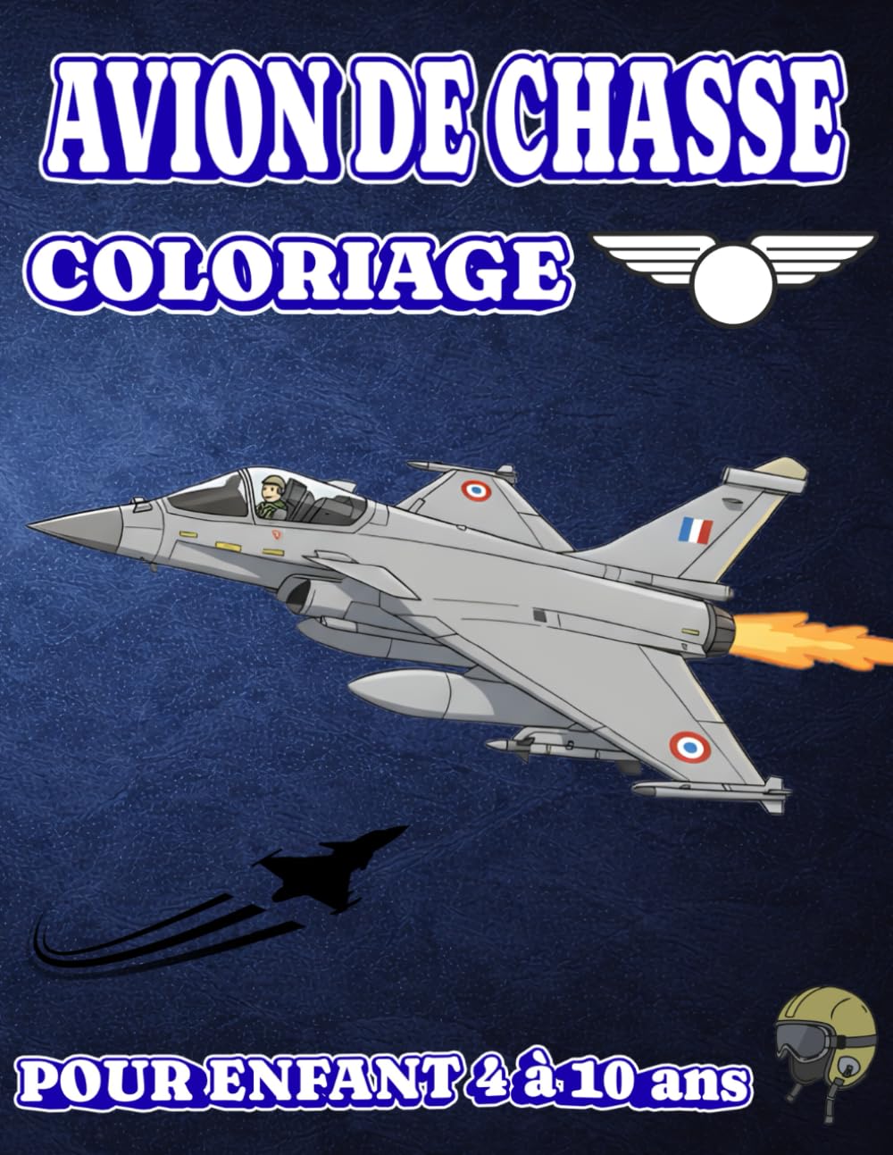 AVION DE CHASSE COLORIAGE