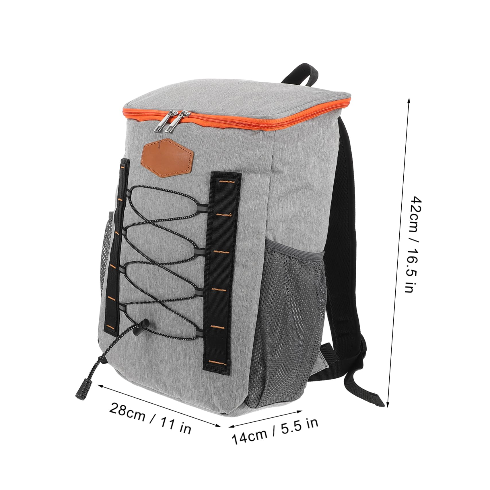 POPETPOP Zaino Refrigerato Capacità Ampia per Picnic e Campeggio Mantiene Cibo e Bevande Temperatura Ottimale Design Ergonomico e Versatile