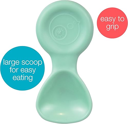 Miniatura 4 de b.box Paquete de mini cubiertos (paquete de 6) Mini cucharas y cubiertos FLORK para niños y niños pequeños Cabe dentro de la lonchera y caja de