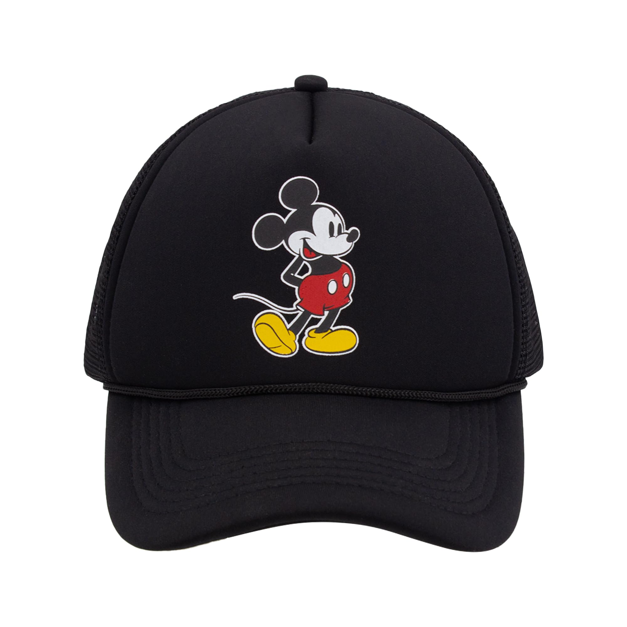 Concept OneDisney Mickey Mouse Trucker Hat, Rainbow Pride Mesh Back Snapback Baseball Cap