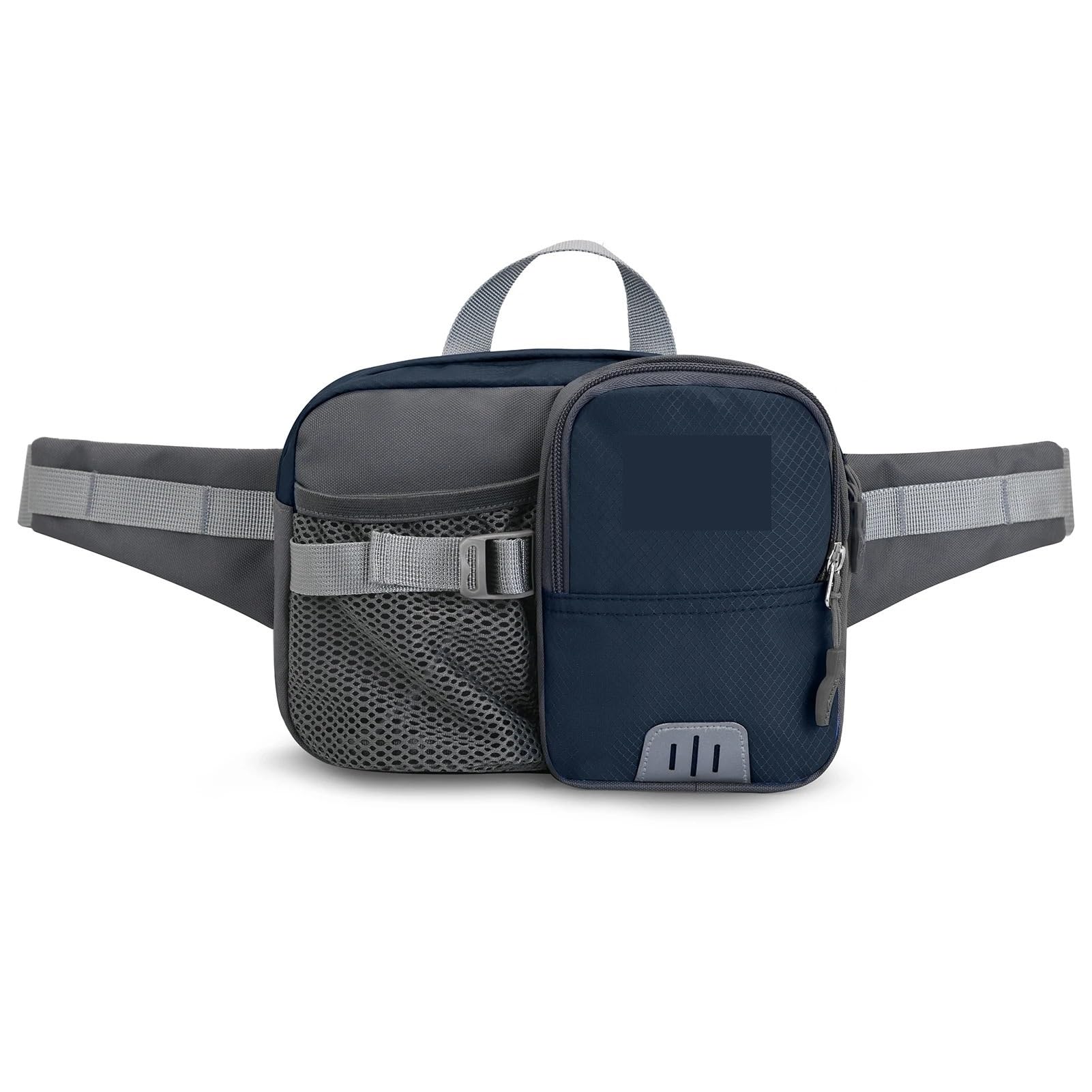 Outdoor-Sport-Hüfttasche mit Wasserflaschenhalter, Bauchtasche, Hüfttasche for Wandern, Radfahren, Laufen Für Herren(Blue)