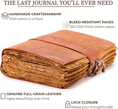 Miniatura 9 de NomadCraftsCo. Diario de cinturón de bloqueo