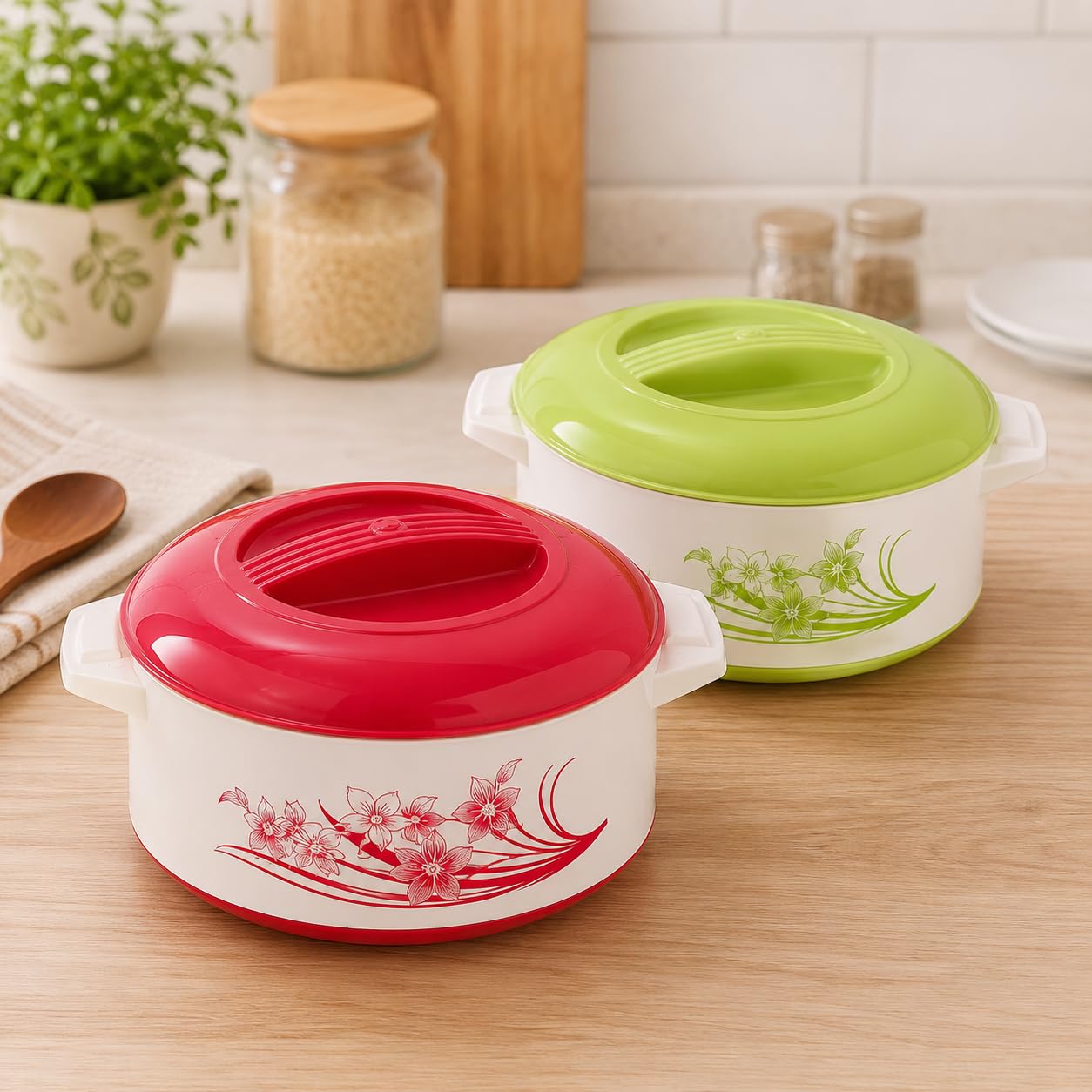 Insulated Casserole Rax 2000, 2000 ml, Stainless Steel Inner | PU Insulated, BPA Free, Double Walled-image-30