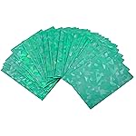 Premium Preferred Protection 100 Green Holographic Card Sleeves Perfect Fit Shiny Trading Card Sleeves Standard Size Pokemon Sleeves | Fits Metazoo, Magic The Gathering, Pokemon, Dragon Ball Super
