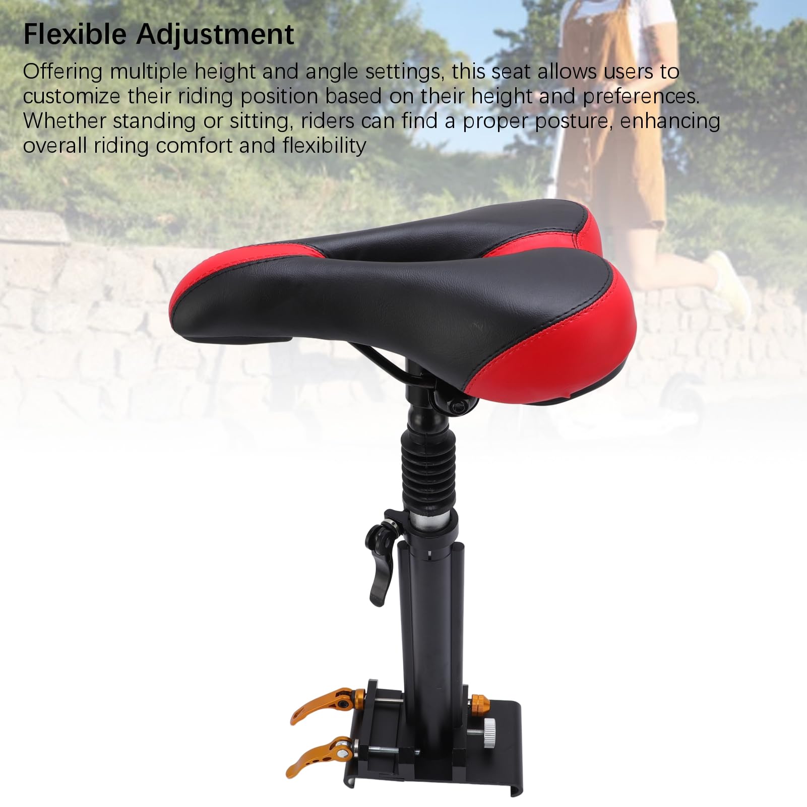Siège de Trottinette Électrique, Hauteur Réglable, pour M365