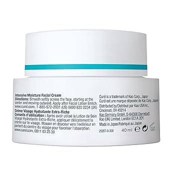 Curél Brightening Moisture Facial Cream Curel Skin Moisturizer Care Facial Cream 40g for Dry Skin