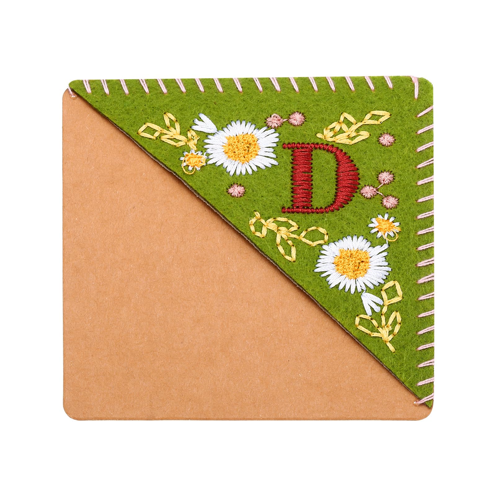 PATIKIL Personalized Embroidered Corner Bookmark