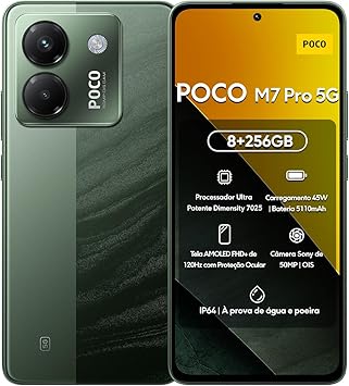 Xiaomi Poco M7 Pro 5g 256gb Verde - Dual Chip