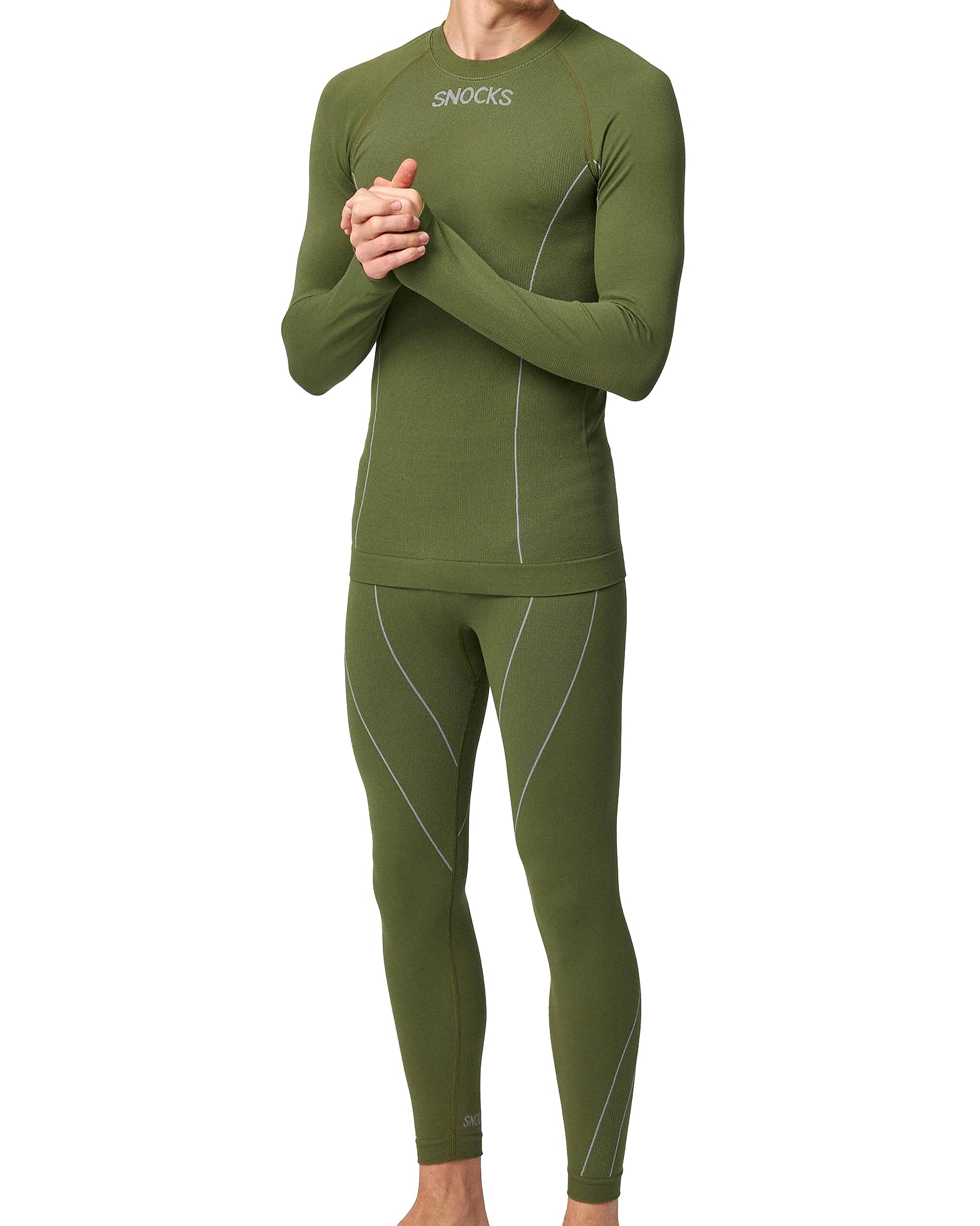 Men's Thermal Underwear - Breathable and Warm Material, Perfect Fit, Ideal for Various Sports - Ski Underwear, Functional Underwear - Sizes S-3XL-image-4