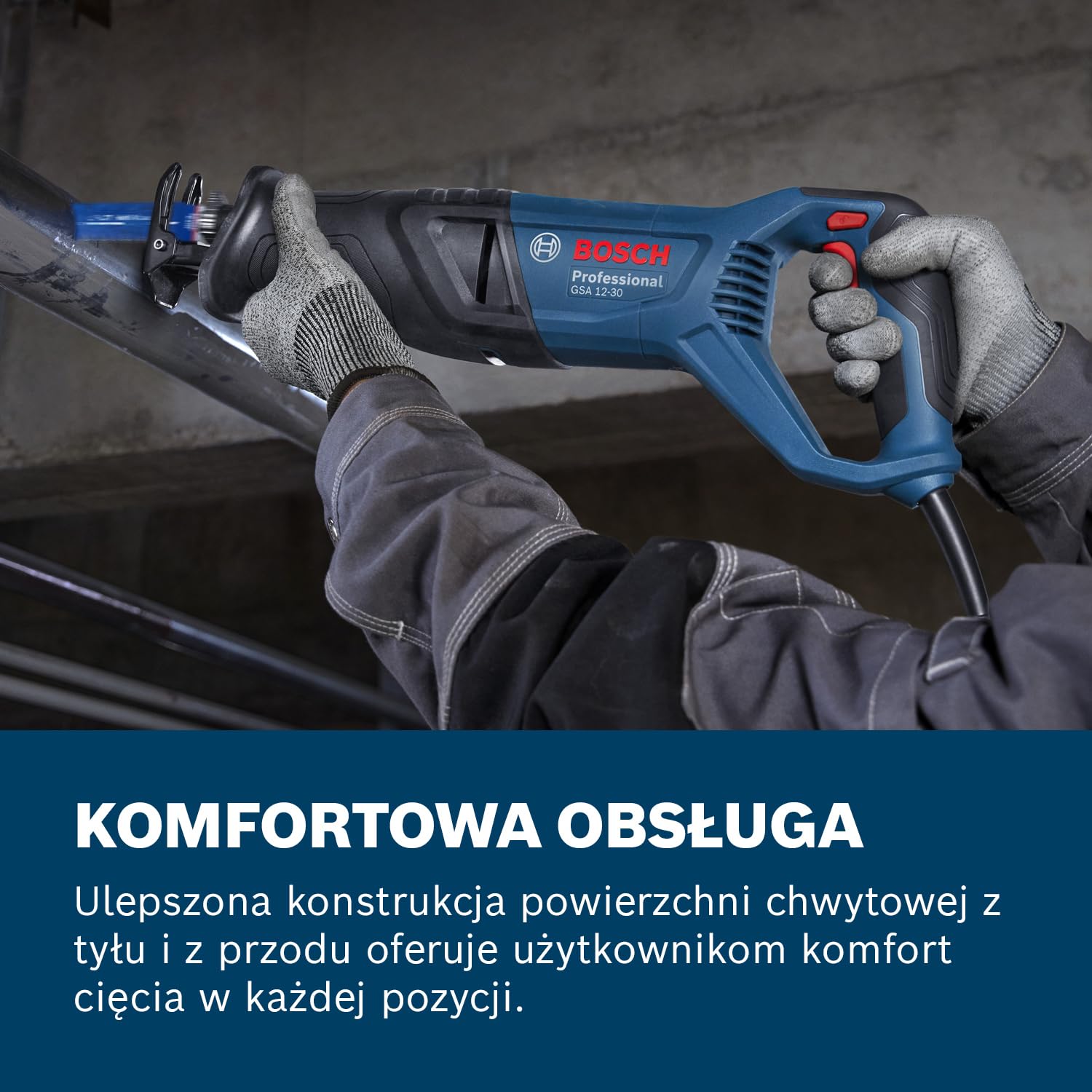 Bosch Professional Piła szablasta GSA 12-30 (walizka)