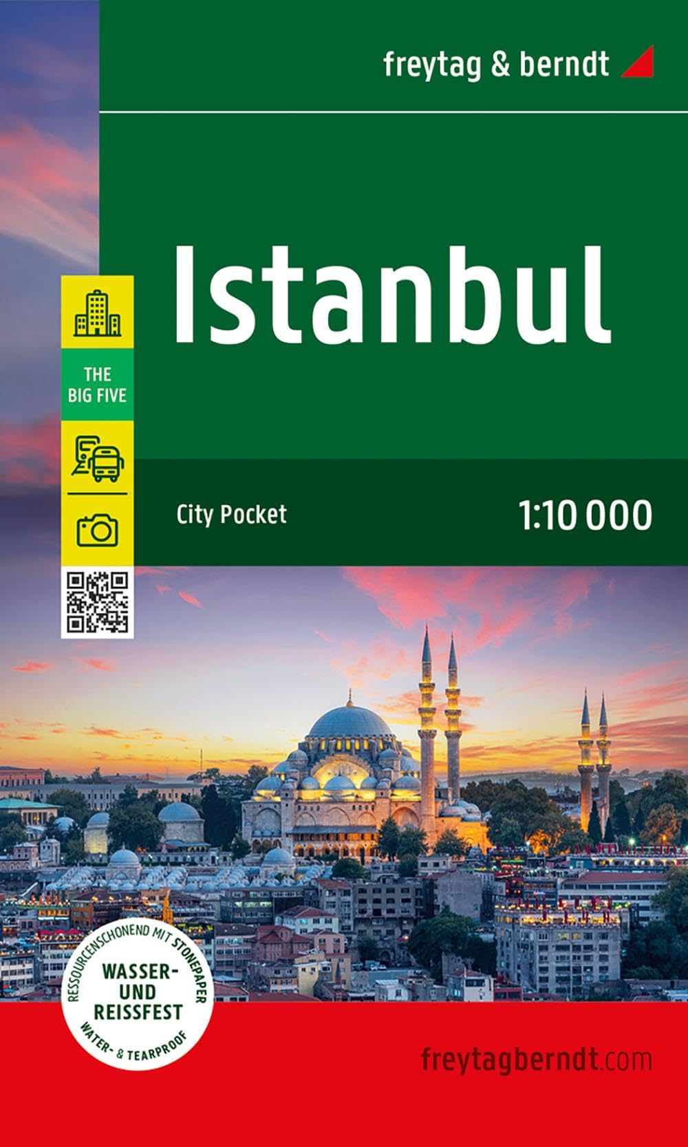 Istanbul, City map 1:10.000, City Pocket map + The Big Five